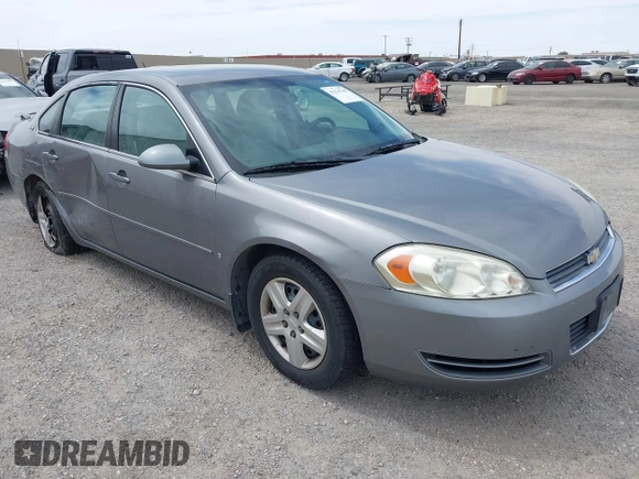 2006 Chevrolet Impala LS with VIN 2G1WB58K369313879, listed as a IAAI auction lot 42374748 with 144,480 mi miles and . Bid and sale history available at DreamBid. Image 1.