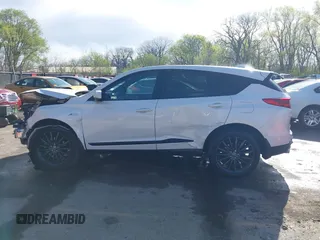 2023 Acura RDX Advance with VIN 5J8TC2H84PL009417, listed as a IAAI auction lot 41996330 with 24,486 mi miles and . Bid and sale history available at DreamBid. Image 14.