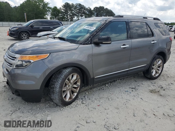 2013 Ford Explorer XLT with VIN 1FM5K7D89DGB11745, listed as a Copart auction lot 53835035 with 158,320 mi miles and Salvage Title. Bid and sale history available at DreamBid. Image 1.