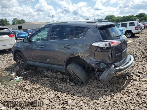 2016 Toyota RAV4 SE with VIN 2T3JFREV9GW478029, listed as a Copart auction lot 65604565 with 61,861 mi miles and Salvage title. Bid and sale history available at DreamBid. Image 2.