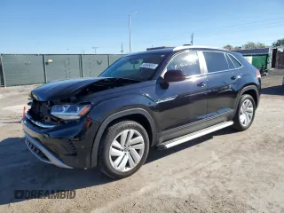 2023 Volkswagen Atlas SE z VIN 1V2JE2CA7PC201035, wystawiony jako Copart lot #46666655 z przebiegiem 28 193 mil mil oraz Szkoda całkowita • Salvage title. Historia ofert i sprzedaży dostępna na DreamBid. Obrazek 1.
