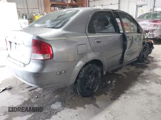 2006 Chevrolet Aveo LT with VIN KL1TG56696B552067, listed as a IAAI auction lot 41625344 with 200,946 mi miles and . Bid and sale history available at DreamBid. Image 4.
