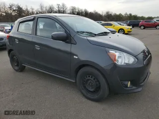 2015 Mitsubishi Mirage DE with VIN ML32A3HJ8FH000488, listed as a Copart auction lot 51011125 with 198,947 mi miles and Clean Title. Bid and sale history available at carsss.com. Image 4.