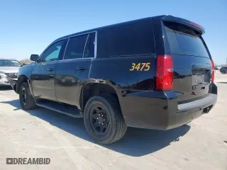 2017 Chevrolet Tahoe Commercial with VIN 1GNLCDEC5HR219842, listed as a Copart auction lot 48504235 with 96,003 mi miles and Salvage Title. Bid and sale history available at carsss.com. Image 2.