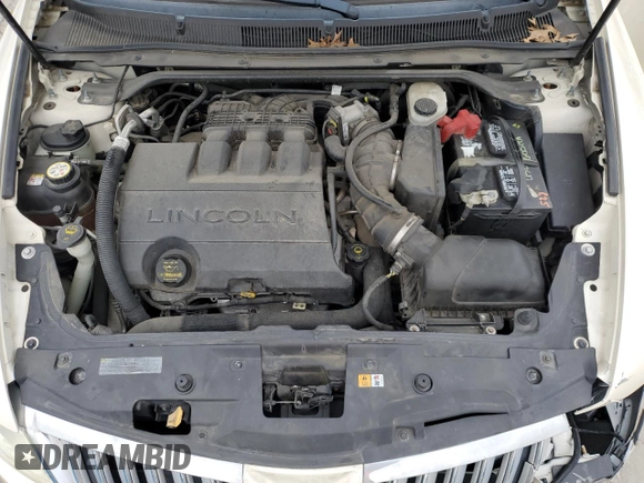 2009 Lincoln MKS with VIN 1LNHM93R89G603297, listed as a Copart auction lot 55474585 with 111,760 mi miles and Salvage title. Bid and sale history available at DreamBid. Image 11.