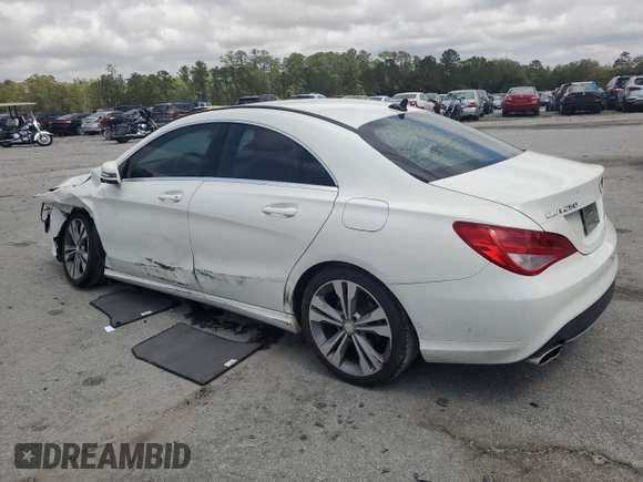 2016 Mercedes-Benz CLA 250 with VIN WDDSJ4EB9GN291902, listed as a Copart auction lot 51540195 with 99,086 mi miles and Salvage Title. Bid and sale history available at DreamBid. Image 2.