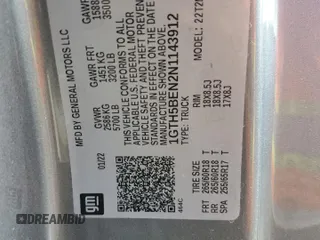 2022 GMC Canyon 2WD Elevation Standard z VIN 1GTH5BEN2N1143912, wystawiony jako Copart lot #73579464 z przebiegiem 54 410 mil mil oraz Nie do naprawy • Non repairable. Historia ofert i sprzedaży dostępna na DreamBid. Obrazek 12.