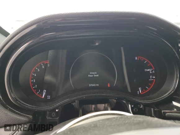 2023 Dodge Durango SXT with VIN 1C4RDHAG6PC630345, listed as a Copart auction lot 56040345 with 37,043 mi miles and Salvage title. Bid and sale history available at DreamBid. Image 9.
