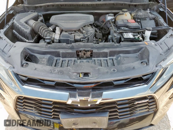 2020 Chevrolet Blazer RS z VIN 3GNKBERS5LS531235, wystawiony jako Copart lot #60864605 z przebiegiem 86 112 mil mil oraz Szkoda całkowita • Salvage title. Historia ofert i sprzedaży dostępna na DreamBid. Obrazek 12.