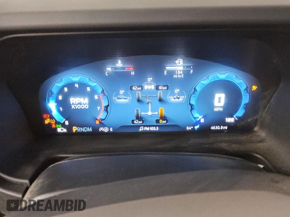 2025 Ford Bronco Big Bend with VIN 1FMDE7BH9SLA43618, listed as a Copart auction lot 63977985 with 4,630 mi miles and Salvage title. Bid and sale history available at DreamBid. Image 9.