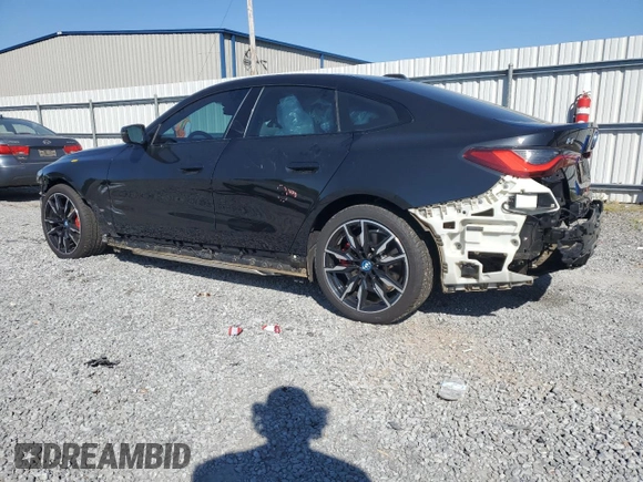 2023 BMW i4 M50 z VIN WBY33AW07PFN49265, wystawiony jako Copart lot #52011255 z przebiegiem 165 187 mil mil oraz Szkoda całkowita • Salvage title. Historia ofert i sprzedaży dostępna na DreamBid. Obrazek 2.