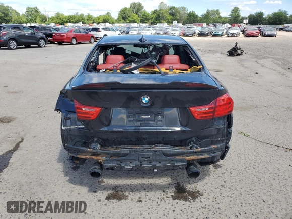 2015 BMW 4 Series 435i xDrive z VIN WBA3R5C55FK189312, wystawiony jako Copart lot #65376555 z przebiegiem 105 112 mil mil oraz Szkoda całkowita • Salvage title. Historia ofert i sprzedaży dostępna na DreamBid. Obrazek 6.