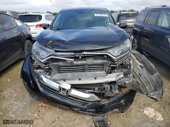 2018 Honda CR-V LX with VIN 2HKRW5H39JH419616, listed as a Copart auction lot 47798715 with 77,285 mi miles and Salvage Title. Bid and sale history available at carsss.com. Image 5.