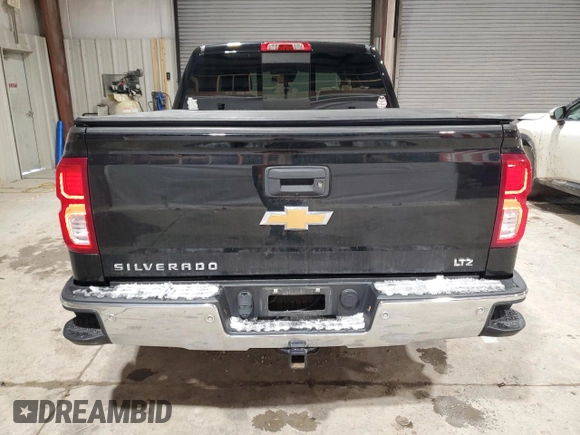 2017 Chevrolet Silverado 1500 LTZ with VIN 3GCUKSEC4HG354251, listed as a Copart auction lot 45991845 with 124,467 mi miles and Clean Title. Bid and sale history available at DreamBid. Image 6.