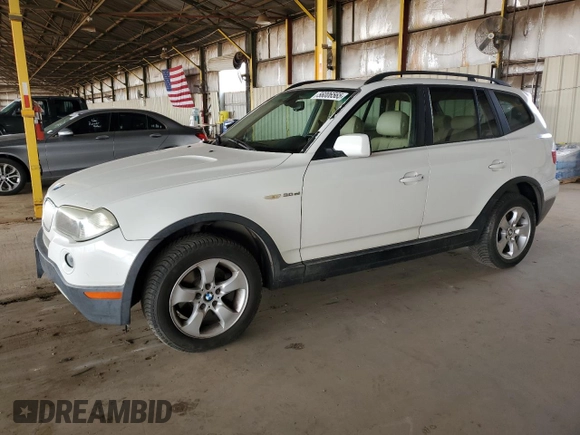 2008 BMW X3 3.0si with VIN WBXPC93478WJ18177, listed as a Copart auction lot 56006565 with 114,244 mi miles and Clean Title. Bid and sale history available at DreamBid. Image 1.
