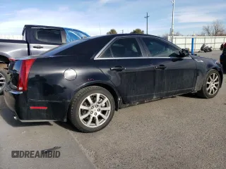 2008 Cadillac CTS AWD w/1SB with VIN 1G6DT57V280152447, listed as a Copart auction lot 49246675 with 110,944 mi miles and Salvage Title. Bid and sale history available at carsss.com. Image 3.