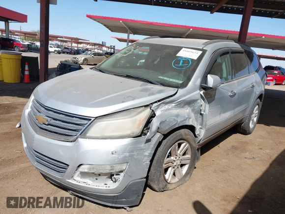 2013 Chevrolet Traverse LT with VIN 1GNKVGKD7DJ198330, listed as a IAAI auction lot 41669654 with 185,602 mi miles and . Bid and sale history available at DreamBid. Image 17.