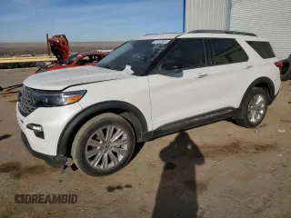 2022 Ford Explorer Limited with VIN 1FMSK8FH1NGA43898, listed as a Copart auction lot 87328924 with 37,273 mi miles and Salvage Title. Bid and sale history available at carsss.com. Image 1.