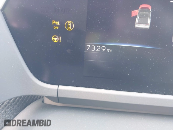 2024 Toyota bZ4X XLE z VIN JTMABACA2RA069207, wystawiony jako IAAI lot #41632667 z przebiegiem 7329 mil mil oraz . Historia ofert i sprzedaży dostępna na DreamBid. Obrazek 16.