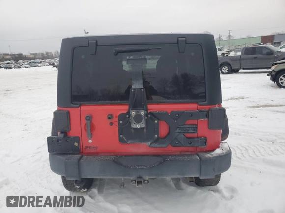 2018 Jeep Wrangler JK Unlimited Sport S with VIN 1C4BJWDGXJL835345, listed as a Copart auction lot 88928145 with 169,878 mi miles and Clean Title. Bid and sale history available at carsss.com. Image 6.