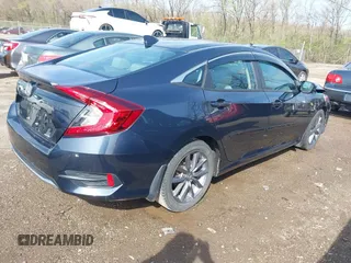 2019 Honda Civic Sedan EX with VIN 19XFC1F33KE010363, listed as a IAAI auction lot 41863301 with 77,578 mi miles. Bid and sale history available at carsss.com. Image 4.