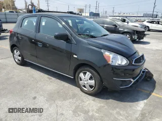 2018 Mitsubishi Mirage ES z VIN ML32A3HJ9JH010438, wystawiony jako Copart lot #58445285 z przebiegiem 53 891 mil mil oraz Szkoda całkowita • Salvage title. Historia ofert i sprzedaży dostępna na DreamBid. Obrazek 4.