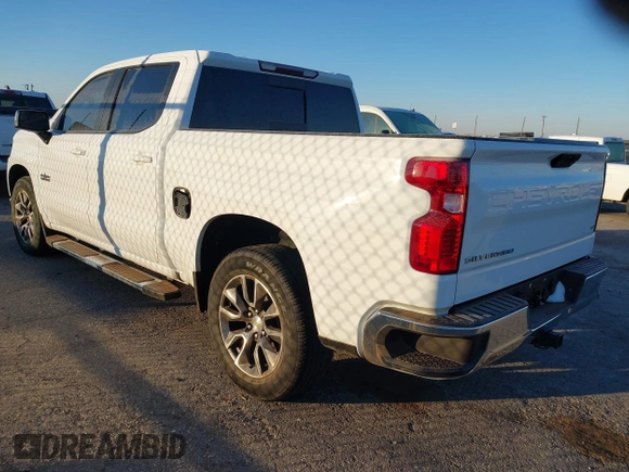2020 Chevrolet Silverado 1500 LT with VIN 3GCPWCED6LG186606, listed as a IAAI auction lot 41370483 with 97,432 mi miles. Bid and sale history available at carsss.com. Image 3.