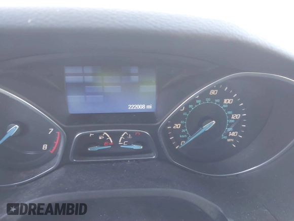 2014 Ford Focus SE with VIN 1FADP3K25EL183243, listed as a IAAI auction lot 41711685 with 222,008 mi miles. Bid and sale history available at carsss.com. Image 7.
