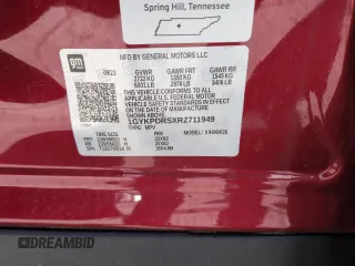 2024 Cadillac XT6 AWD Premium Luxury z VIN 1GYKPDRSXRZ711949, wystawiony jako Copart lot #53997145 z przebiegiem 8529 mil mil oraz Szkody całkowita. Historia ofert i sprzedaży dostępna na DreamBid. Obrazek 13.