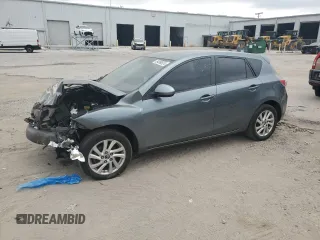 2013 Mazda 3 i Touring with VIN JM1BL1L77D1737260, listed as a Copart auction lot 87933435 with Not provided miles and Salvage title. Bid and sale history available at DreamBid. Image 1.