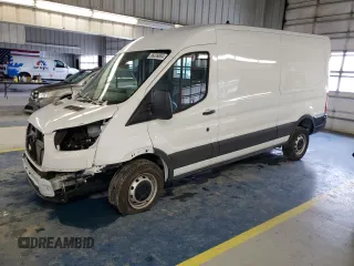 2024 Ford Transit Cargo with VIN 1FTBR1C88RKA39474, listed as a Copart auction lot 86339884 with Not Provided miles and Salvage Title. Bid and sale history available at DreamBid. Image 1.