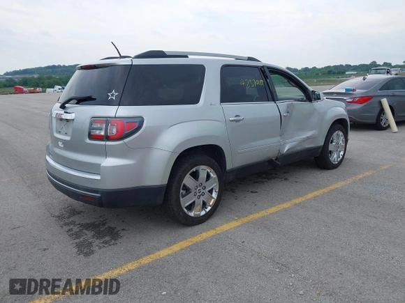 2017 GMC Acadia Limited with VIN 1GKKRSKD7HJ246239, listed as a IAAI auction lot 42374059 with 125,513 mi miles and . Bid and sale history available at DreamBid. Image 4.