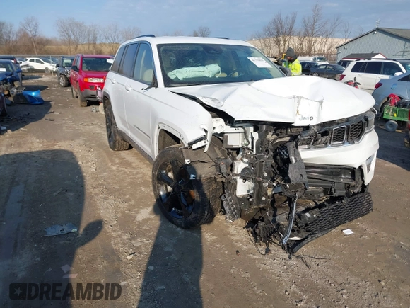 2022 Jeep Grand Cherokee Limited z VIN 1C4RJHBG1N8619387, wystawiony jako IAAI lot #41770859 z przebiegiem 49 814 mil mil oraz . Historia ofert i sprzedaży dostępna na DreamBid. Obrazek 1.