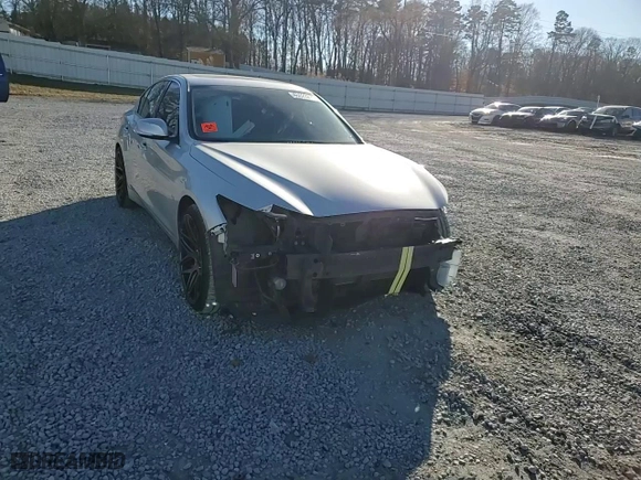 2017 Infiniti Q50 3.0t Premium with VIN JN1EV7AP7HM737991, listed as a Copart auction lot 46520275 with 181,600 mi miles and Salvage Title. Bid and sale history available at carsss.com. Image 10.