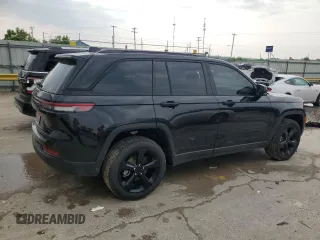 2025 Jeep Grand Cherokee Limited with VIN 1C4RJHBG9SC316771, listed as a Copart auction lot 58943495 with 860 mi miles and Salvage title. Bid and sale history available at DreamBid. Image 3.