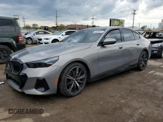 2024 BMW 5 Series 530i xDrive with VIN WBA53FJ02RCR14127, listed as a Copart auction lot 52926874 with 0 mi miles and Salvage Title. Bid and sale history available at carsss.com. Image 1.