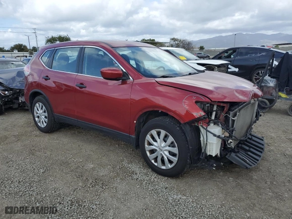 2016 Nissan Rogue SV with VIN KNMAT2MTXGP617810, listed as a Copart auction lot 51016665 with 86,684 mi miles and Salvage Title. Bid and sale history available at carsss.com. Image 4.
