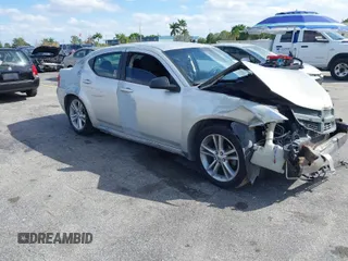 2010 Dodge Avenger SXT with VIN 1B3CC4FB7AN163531, listed as a IAAI auction lot 41618180 with 108,841 mi miles. Bid and sale history available at carsss.com. Image 1.