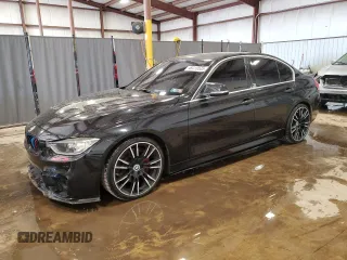2015 BMW 3 Series 335i xDrive with VIN WBA3B9G58FNR92880, listed as a Copart auction lot 48410535 with 43,610 mi miles and Salvage Title. Bid and sale history available at carsss.com. Image 1.