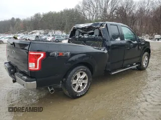 2016 Ford F-150 XLT with VIN 1FTFX1EF9GFD28520, listed as a Copart auction lot 46566715 with 63,466 mi miles and Salvage Title. Bid and sale history available at carsss.com. Image 3.