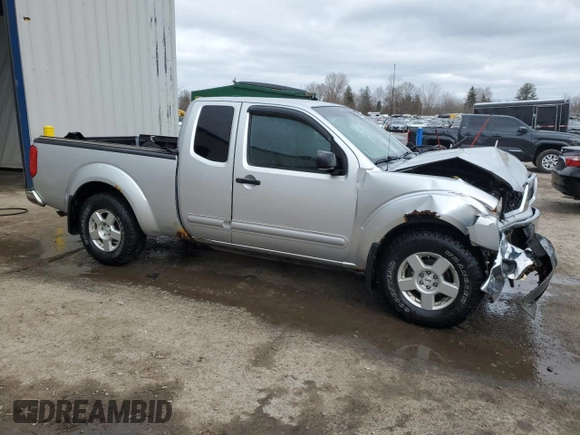 2008 Nissan Frontier SE with VIN 1N6AD06W68C406876, listed as a Copart auction lot 48726085 with 134,798 mi miles and Salvage title. Bid and sale history available at DreamBid. Image 4.