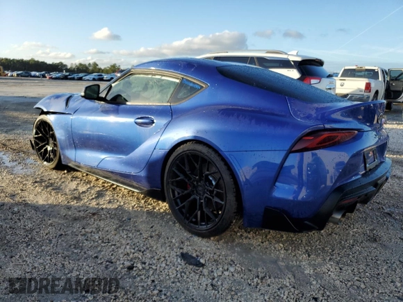 2023 Toyota Supra 3.0 with VIN WZ1DB0G04PW054203, listed as a Copart auction lot 84384614 with 15,329 mi miles and Non repairable. Bid and sale history available at DreamBid. Image 2.