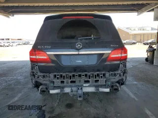 2017 Mercedes-Benz GLS 450 with VIN 4JGDF6EE2HA857803, listed as a Copart auction lot 63474225 with 83,823 mi miles and Salvage title. Bid and sale history available at DreamBid. Image 6.