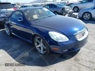 2005 Lexus SC with VIN JTHFN48Y550070516, listed as a IAAI auction lot 41663781 with Not Provided miles. Bid and sale history available at carsss.com. Image 1.
