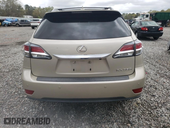 2013 Lexus RX 350 with VIN 2T2ZK1BA1DC097584, listed as a Copart auction lot 50697475 with 214,594 mi miles and Salvage Title. Bid and sale history available at DreamBid. Image 6.