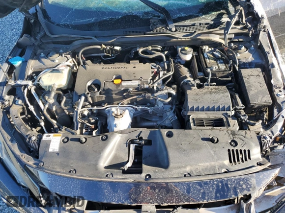 2019 Honda Civic LX with VIN 2HGFC2F62KH600818, listed as a Copart auction lot 50162865 with Not Provided miles and Salvage Title. Bid and sale history available at DreamBid. Image 12.