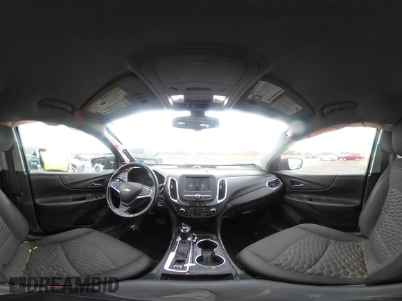 2018 Chevrolet Equinox LT with VIN 2GNAXSEV4J6168420, listed as a IAAI auction lot 41935793 with 136,791 mi miles and . Bid and sale history available at carsss.com. Image 19.