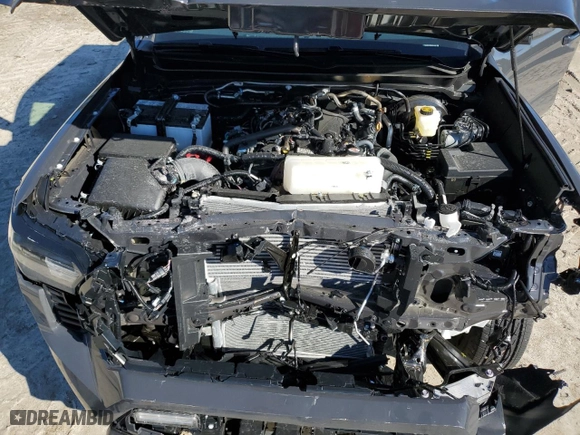 2024 Toyota Tacoma 2WD SR5 with VIN 3TMKB5FN9RM024343, listed as a Copart auction lot 44608115 with 1,447 mi miles and Salvage Title. Bid and sale history available at carsss.com. Image 11.