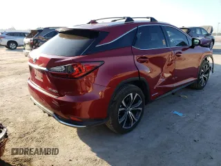 2020 Lexus RX with VIN 2T2HGMDA6LC049329, listed as a Copart auction lot 47334203 with 6,555 mi miles. Bid and sale history available at carsss.com. Image 3.