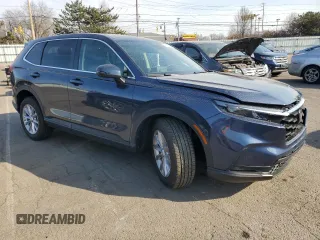 2024 Honda CR-V EX-L with VIN 5J6RS4H74RL005007, listed as a Copart auction lot 48705455 with 11,042 mi miles and Salvage Title. Bid and sale history available at carsss.com. Image 4.